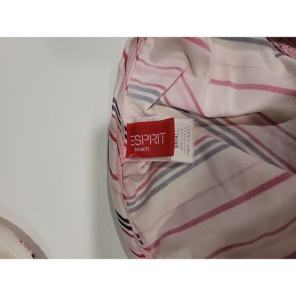 Striped ESPRIT BEACH Vintage 2pc Bikini SwimSuit Size XS-MEDIUM READ *SWIMBIN* - Picture 5 of 16